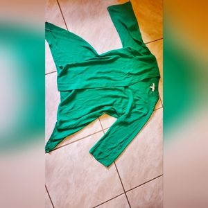 Blouse green size s but is big brand Chaus NY